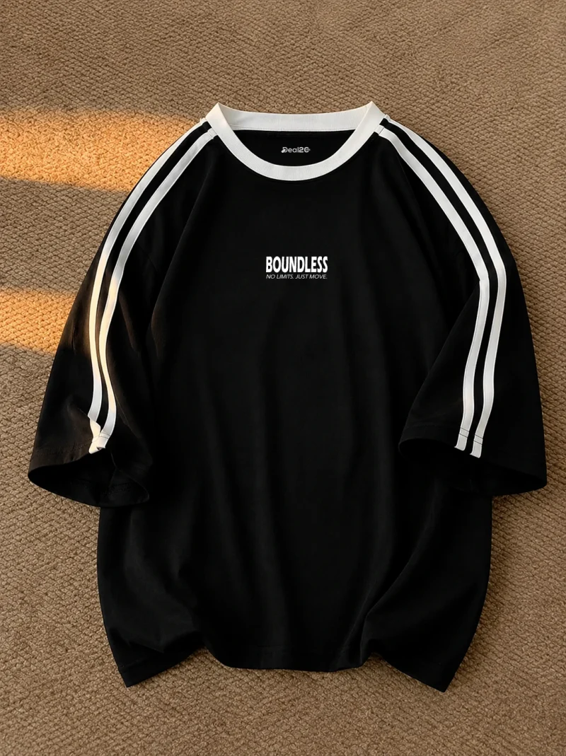 Boundless Printed Oversized T-Shirt For Mens Boundless Printed Oversized T-Shirt For Mens