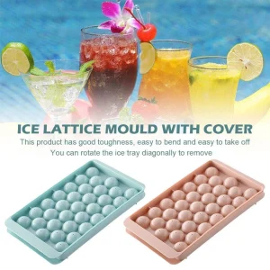Mini Round Ice Ball Cube Tray