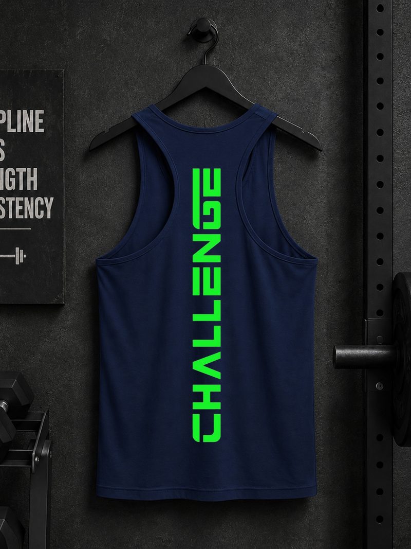 Athletic Challenge Printed Tank Top For Mens