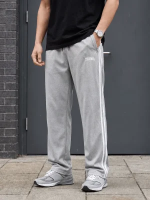 Athletic Double Stripe Printed Jogger for Mens