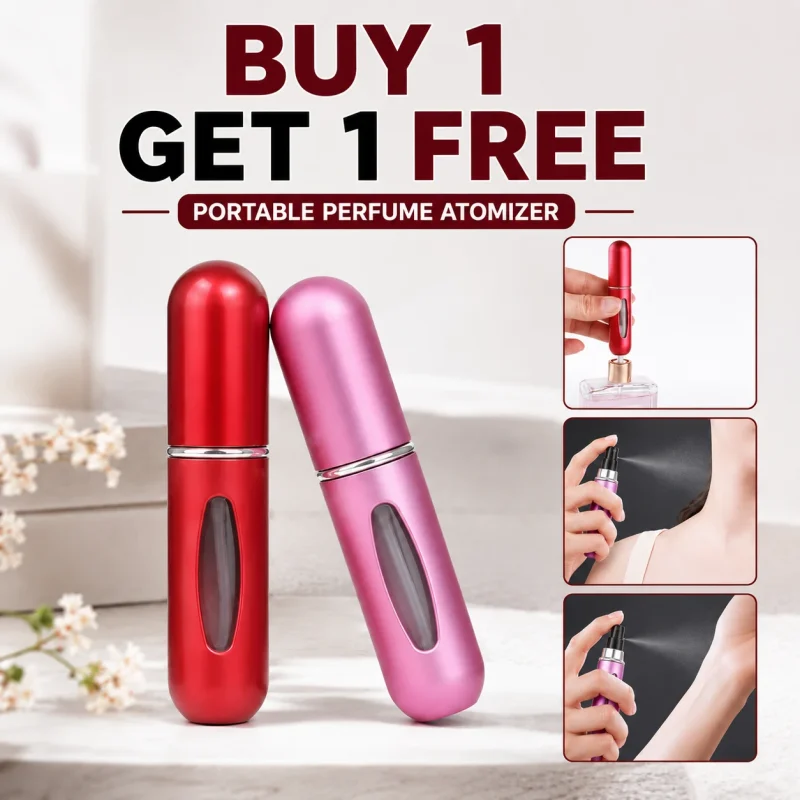 Buy 1 Get 1 Free – Portable Perfume Atomizer 5ml