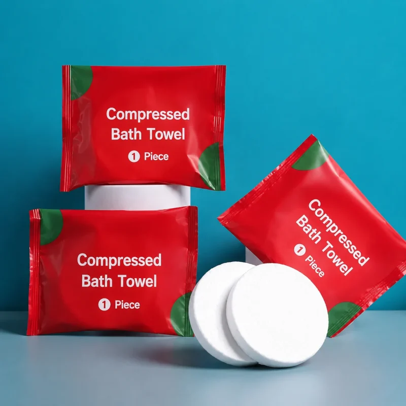 Disposable Compressed Bath Towel
