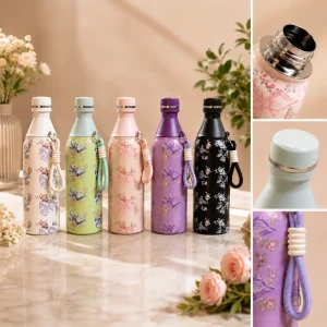 Floral Bow Stainless Steel Bottle
