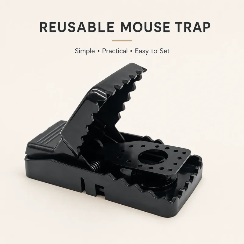 Reusable Mouse Trap Clipper