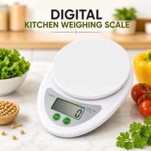 Digital Kitchen Weighing Scale With Bowl