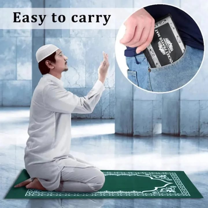 Portable Muslim Prayer Mat – Pocket‑Size Travel Portable Muslim Prayer Mat – Pocket‑Size Travel
