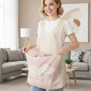 Laundry Apron – Wearable Laundry Bag
