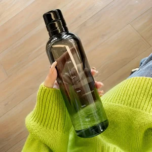 Acrylic Water Bottle With Time Scale