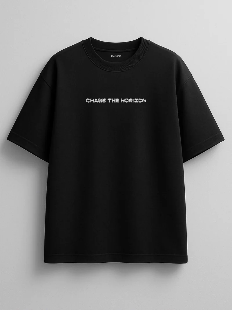 Chase The Horizon Oversized Printed T-Shirt For Mens Chase The Horizon Oversized Printed T-Shirt For Mens