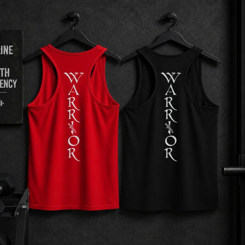 Pack of 2 RB Warrior Printed Tank Top For Mens