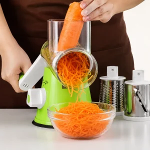 3 in 1 Manual Drum Cutter – Rotary Slicer