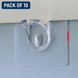 Pack Of 10 Durable Adhesive Shelf Support Pegs