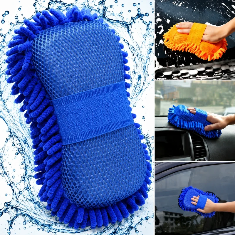Car Cleaning Duster Microfiber Sponge Car Cleaning Duster Microfiber Sponge