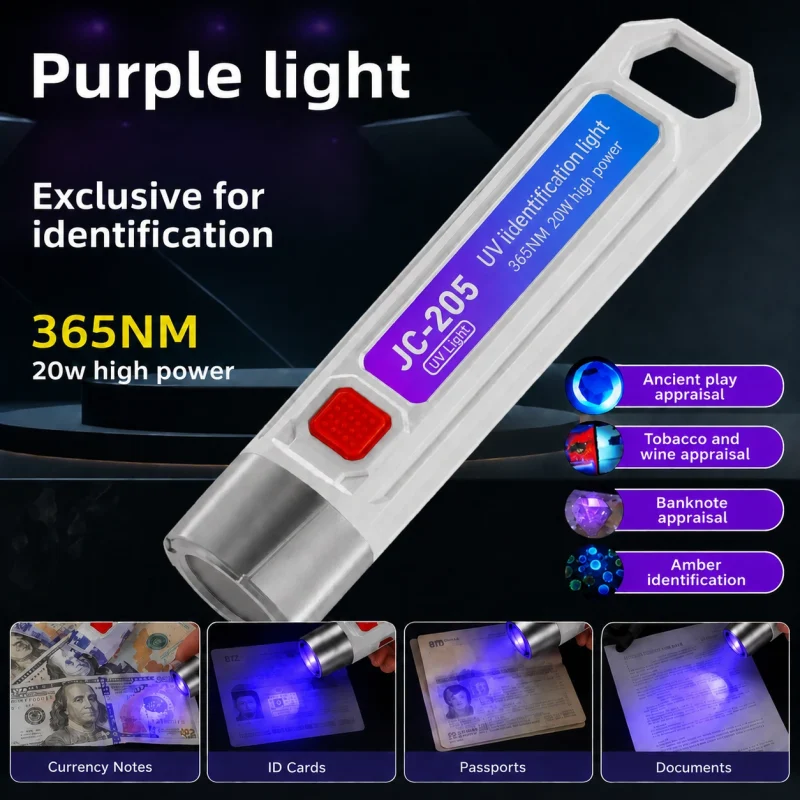 Handheld UV Note Checking Light – 365NM