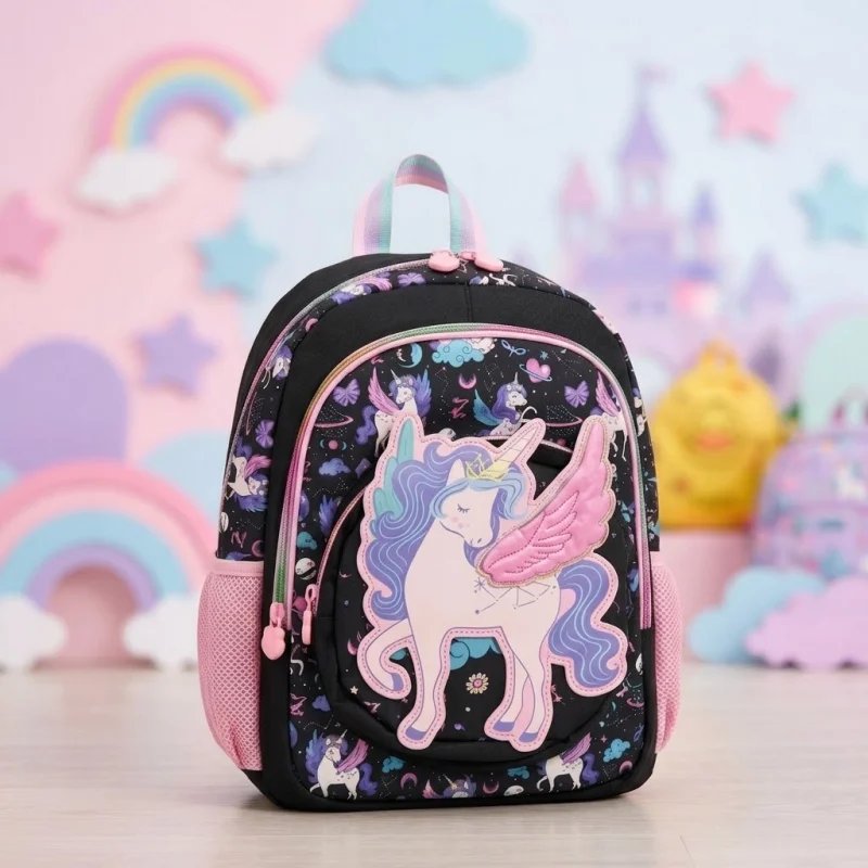 Unicorn Themed School Backpack for Kids – Montessori to Prep