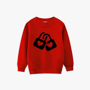Random Printed Sweatshirt for Girls