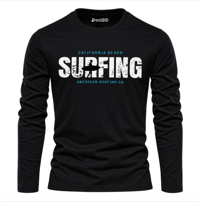 Random Printed Full Sleeve T-shirt