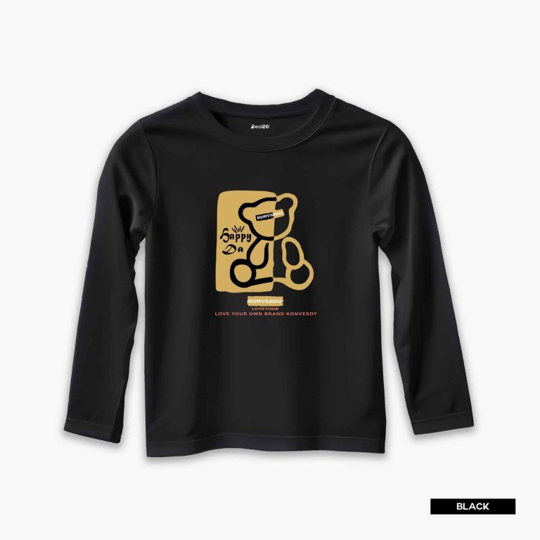Random Printed Long Sleeves T-Shirt for Boys