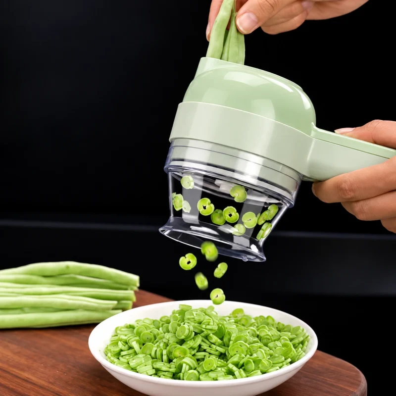 Handheld Rechargeable Electric Vegetable Cutter & Chopper