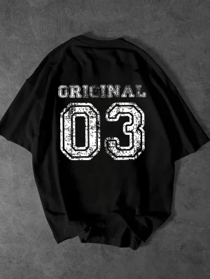 Original Printed Oversized T-Shirt For Mens