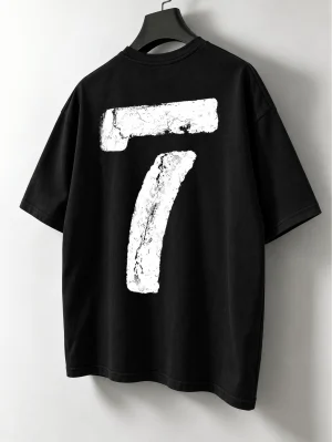 Seven Printed Oversized T-Shirt For Mens