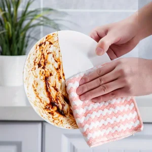 Pack of 3 Microfiber Cleaning Towel Cloth