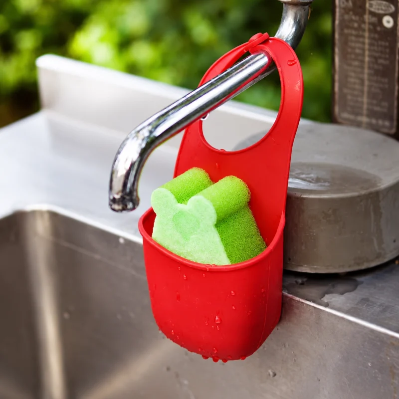 Silicone Sink Drain Holder for Kitchen & Bathroom